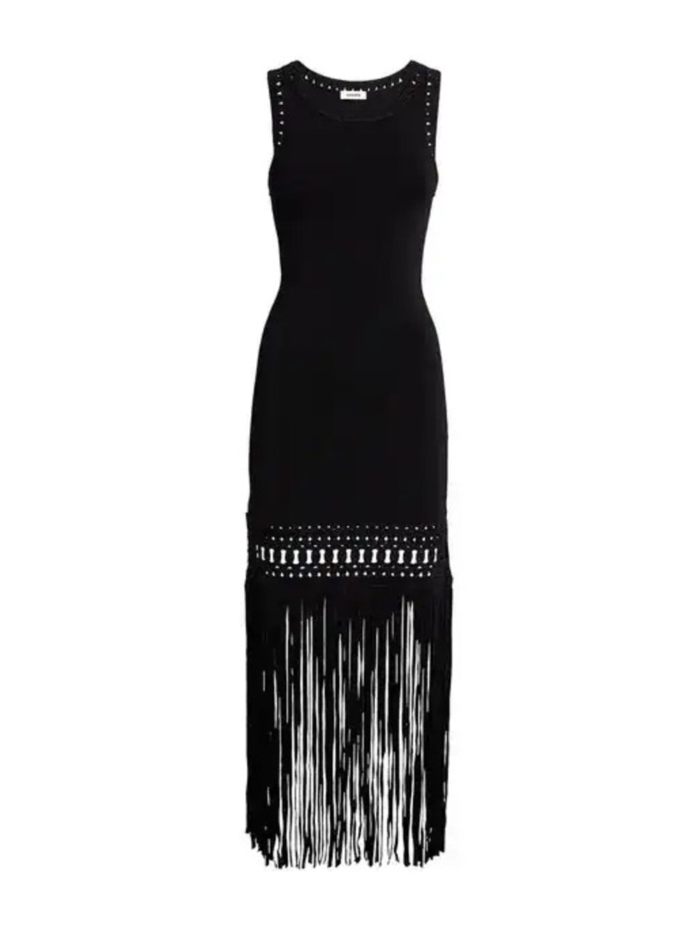Sandro fringed midi dress